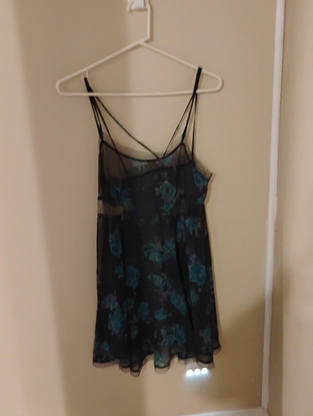 Intimately Free People Sheer Slip Mini Dress Sz XS